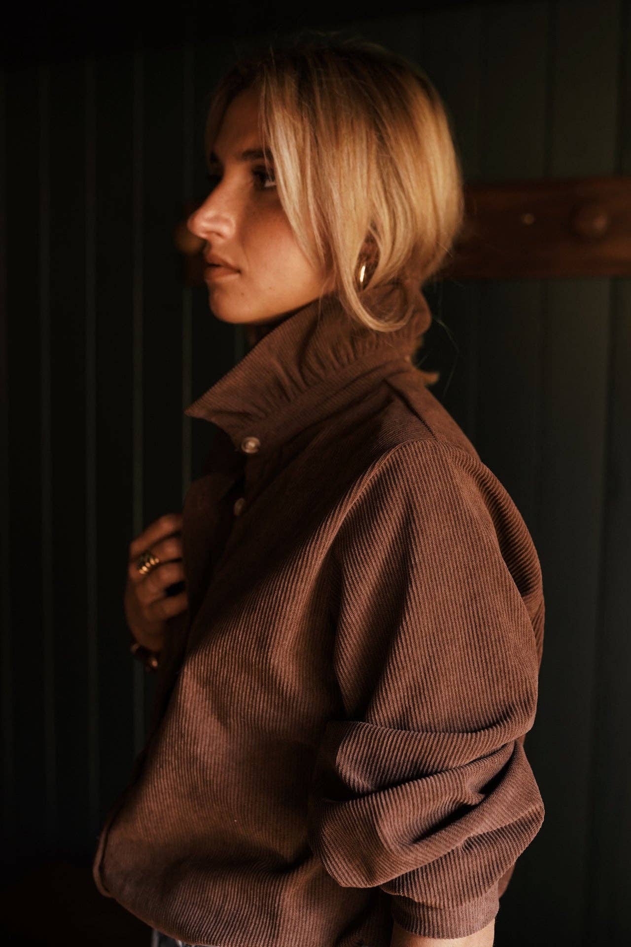 Chemise Ralfi: Marron / M/L