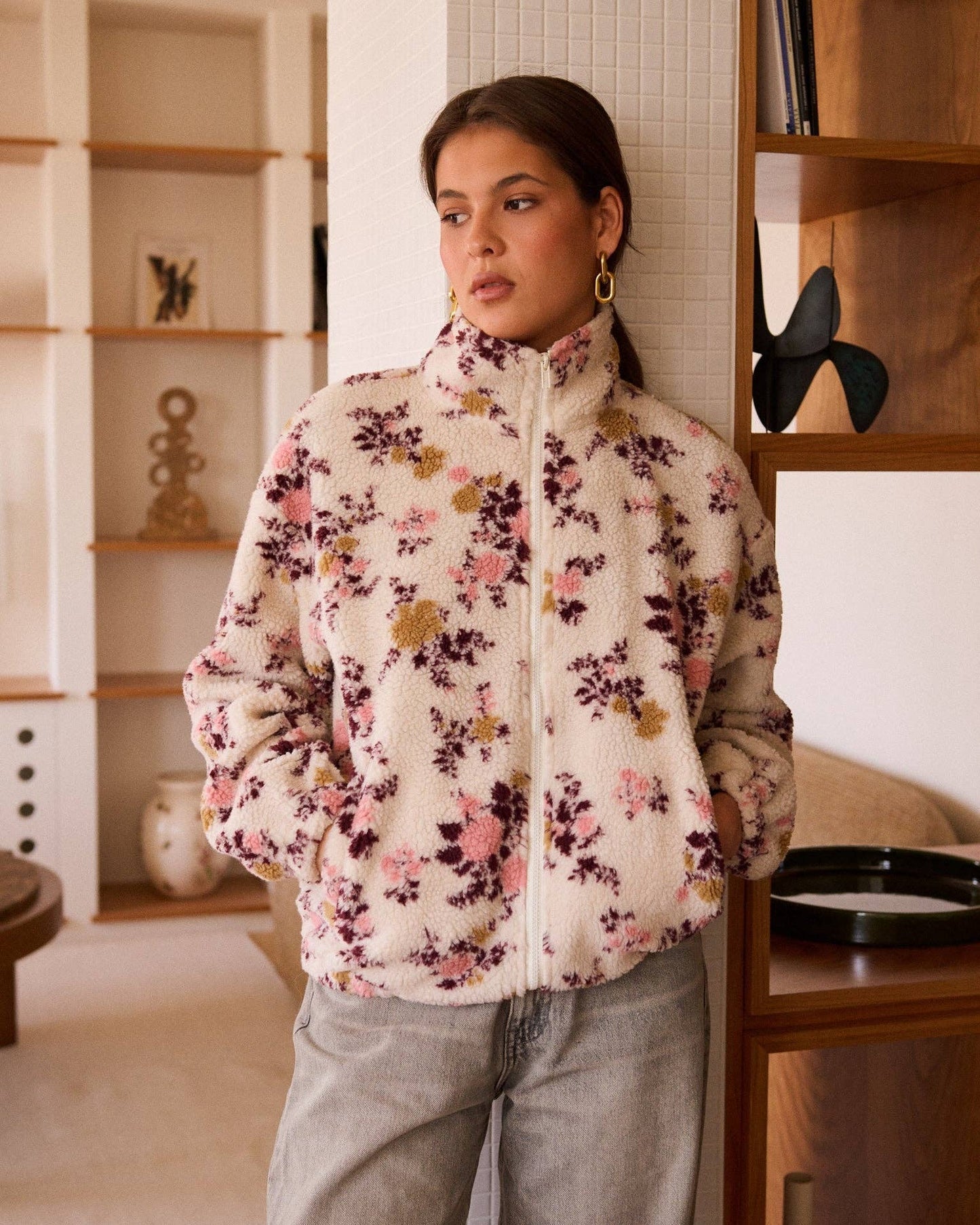 Veste Colette: Beige / L