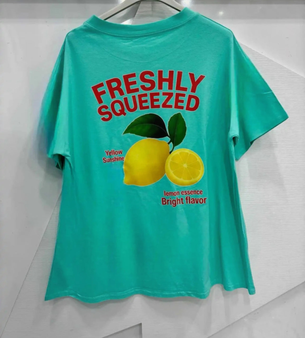 T-shirt "Freshly Squeezed" – 100 % Coton