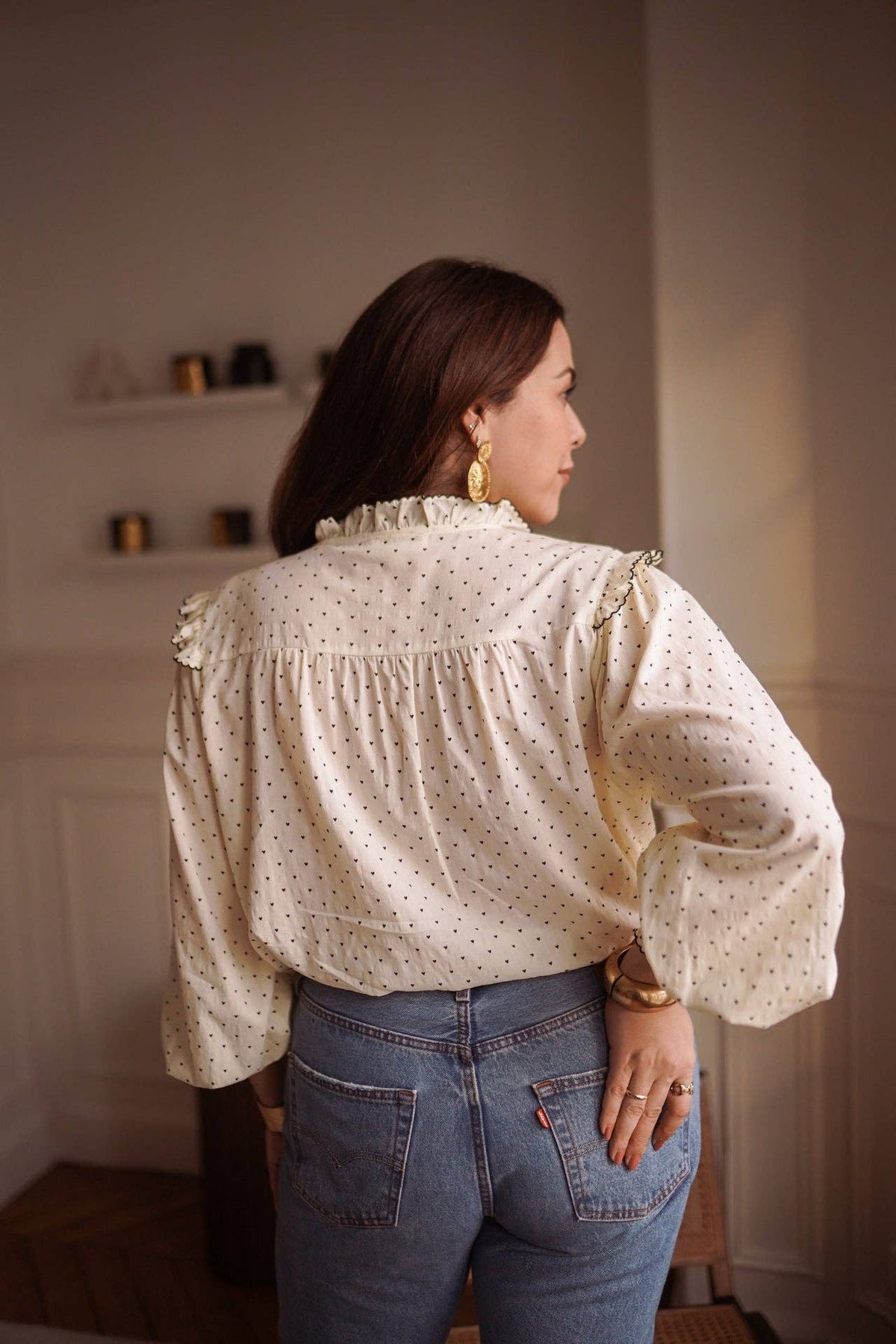 Chemise Evan: Blanc