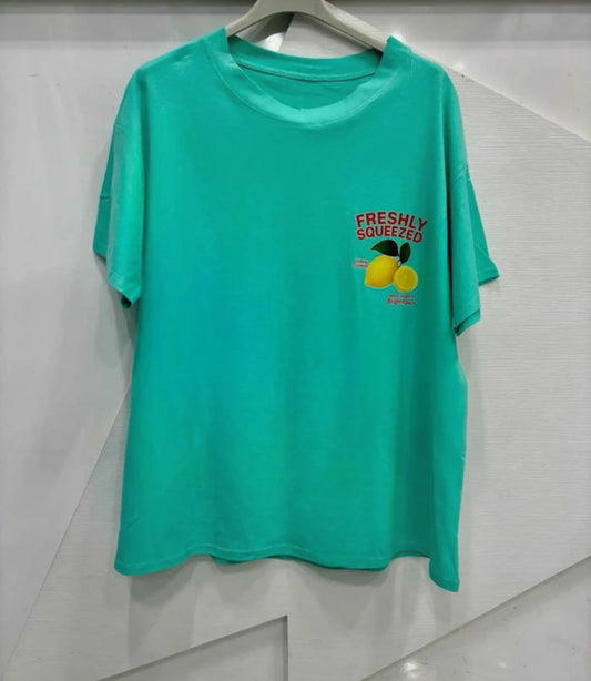 T-shirt "Freshly Squeezed" – 100 % Coton