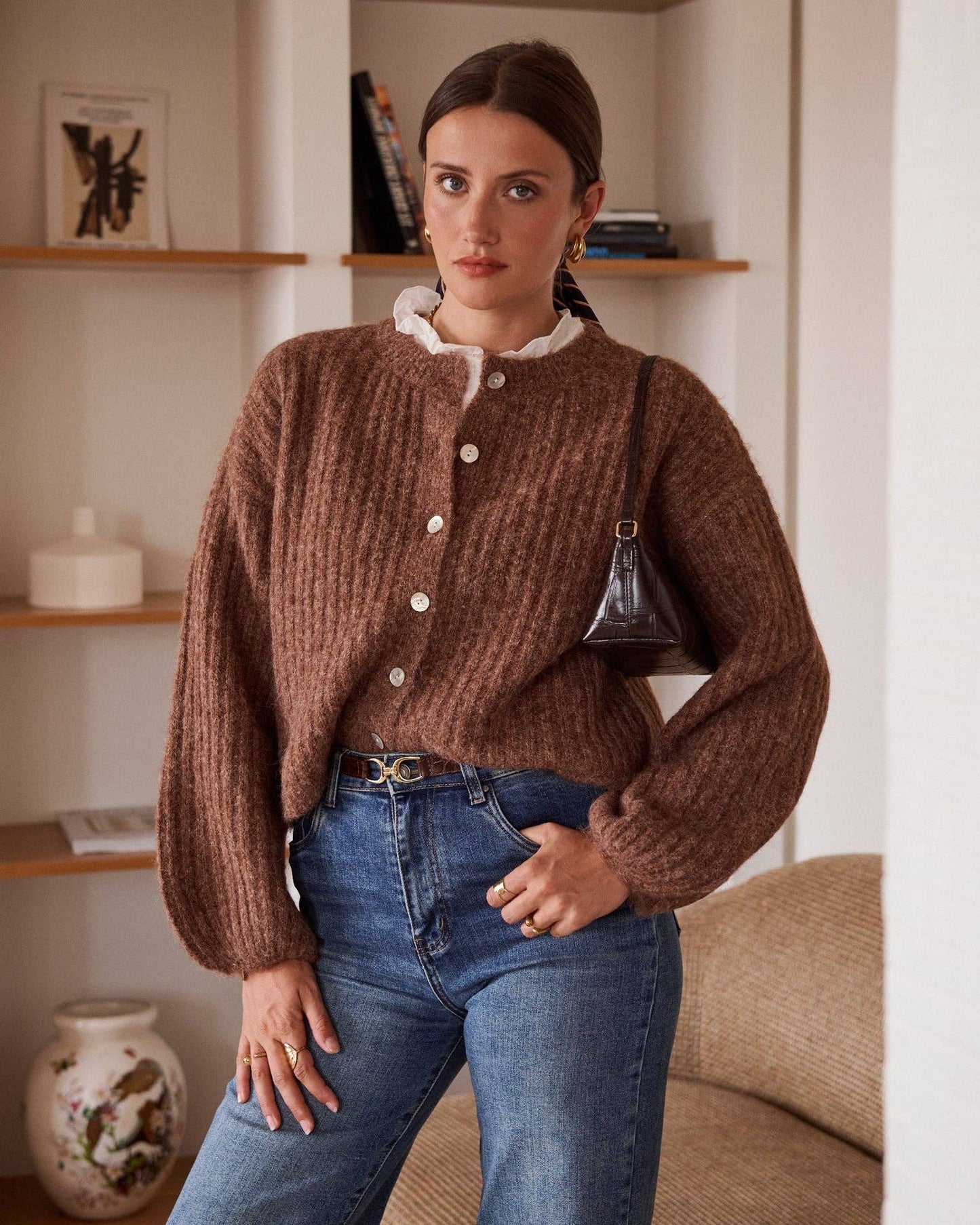 Gilet Mathéo: Marron / TU