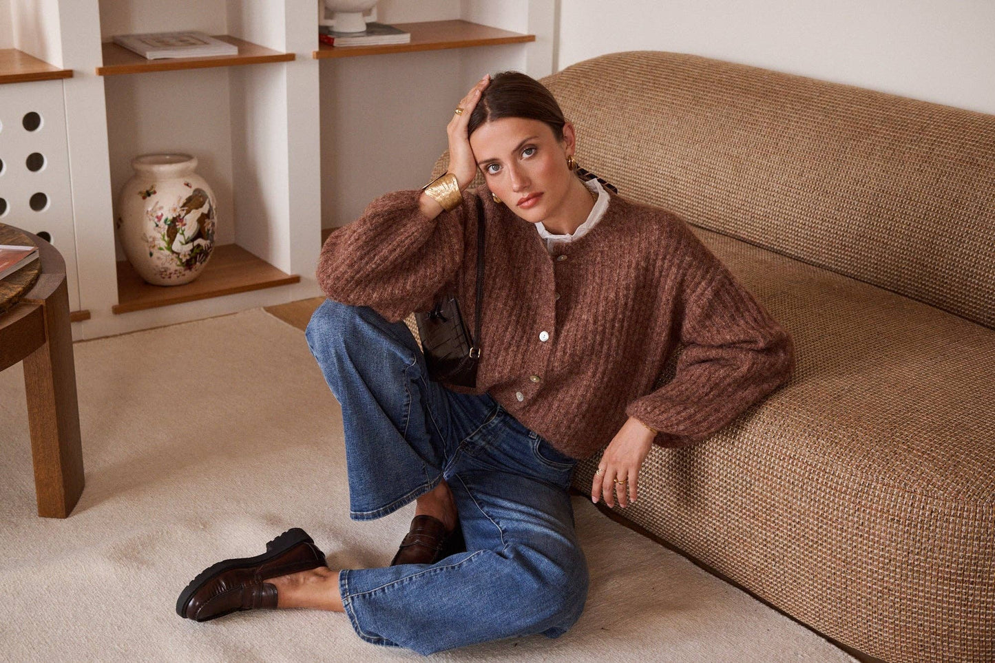Gilet Mathéo: Marron / TU