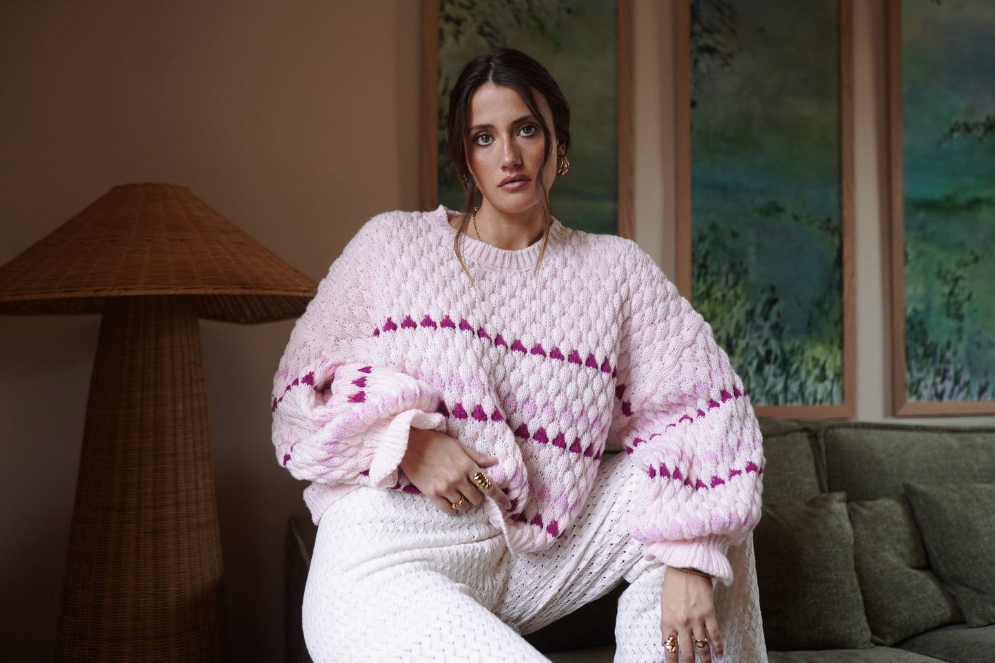 Maille Amance: Rose / Taille-unique