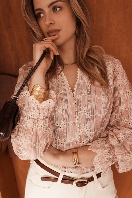 Chemise Kael: Rose / XXL