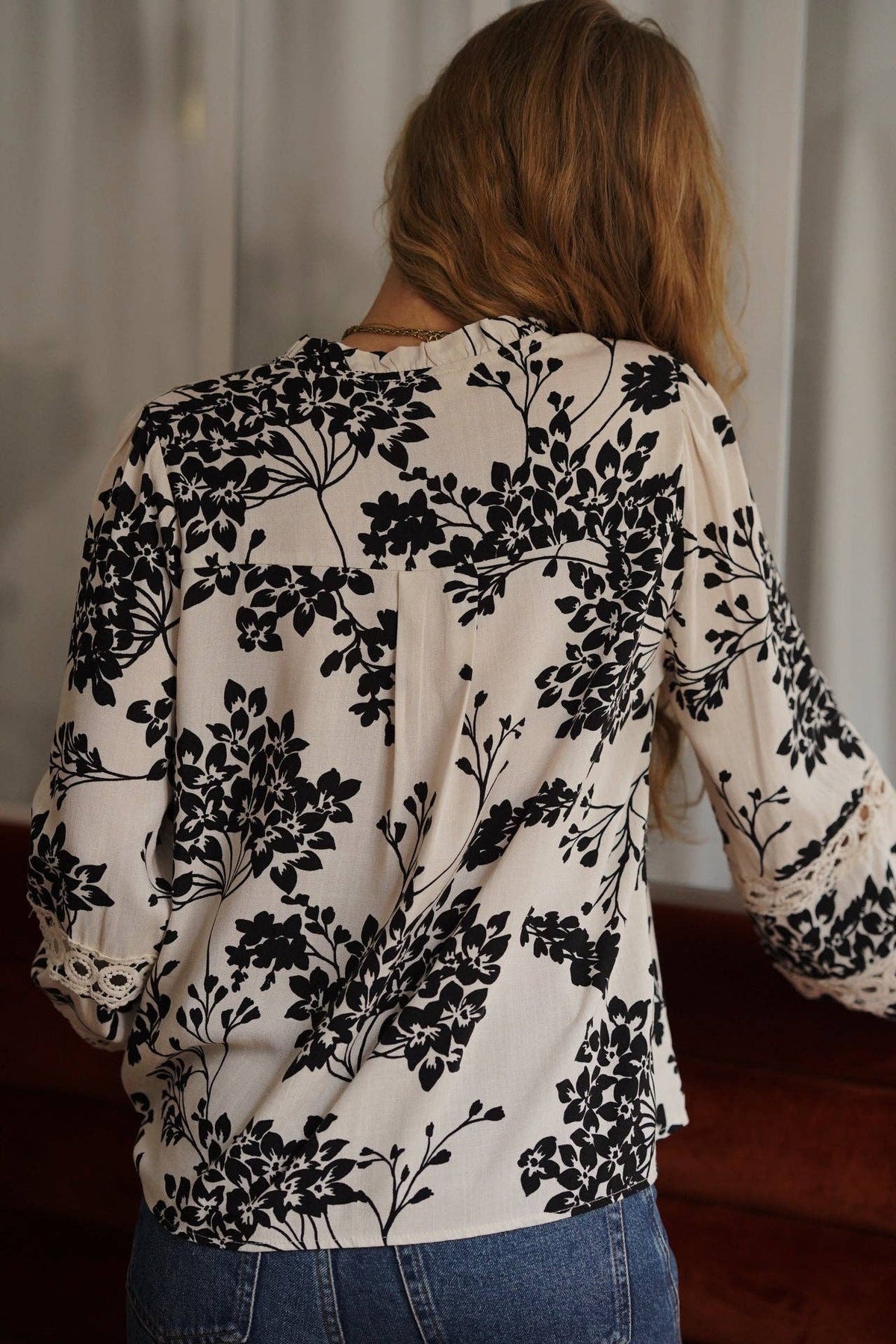 Chemise Viana: Beige / S/M