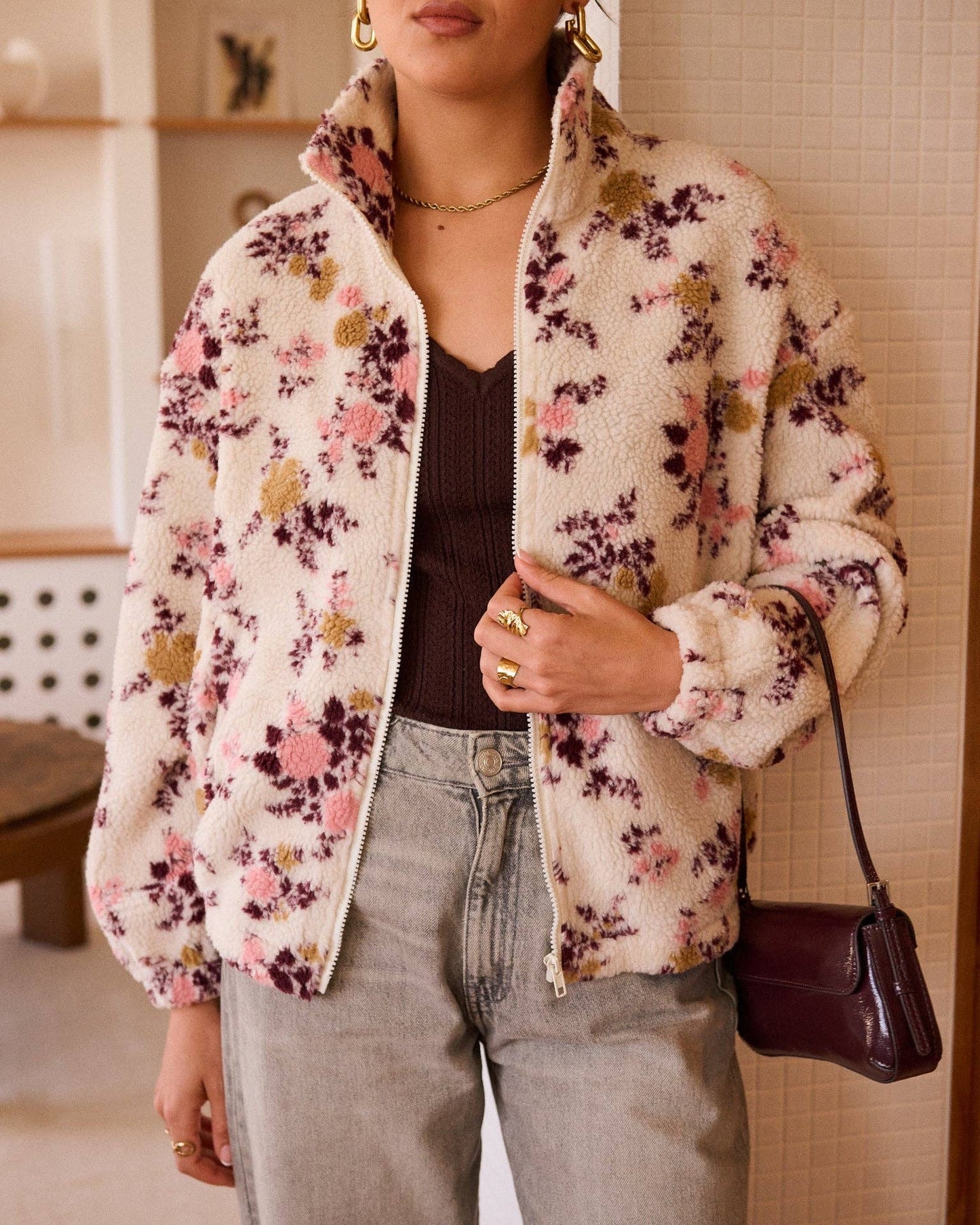Veste Colette: Beige / L