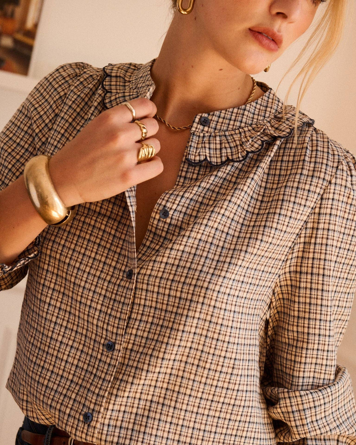 Chemise Hadrien: Bleu