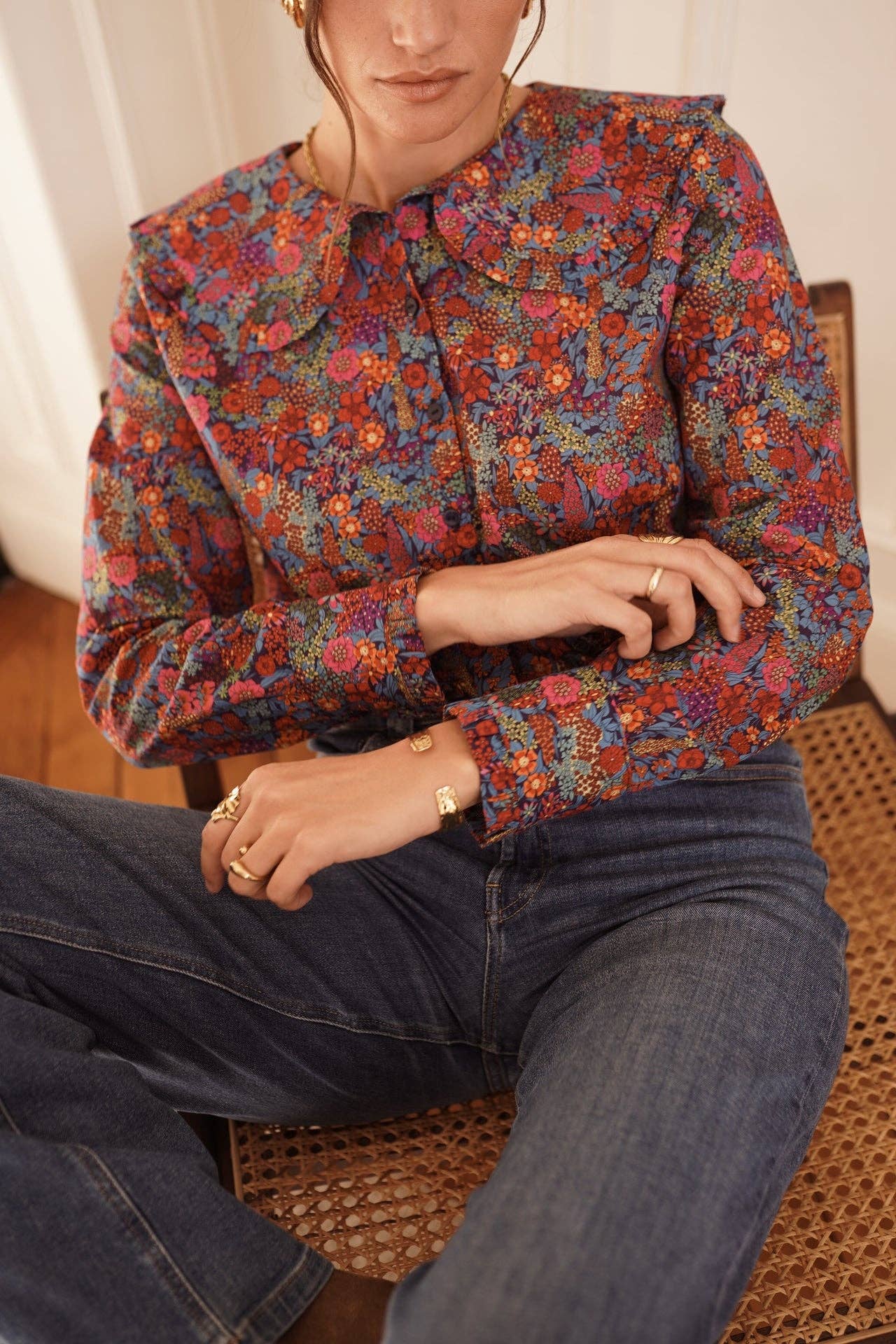 Chemise Isia: Bleu / XL