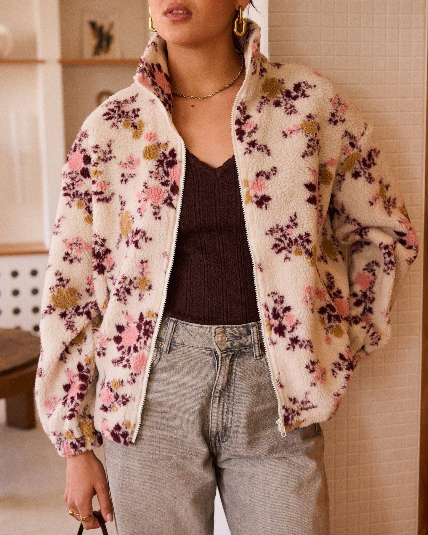 Veste Colette: Beige / M