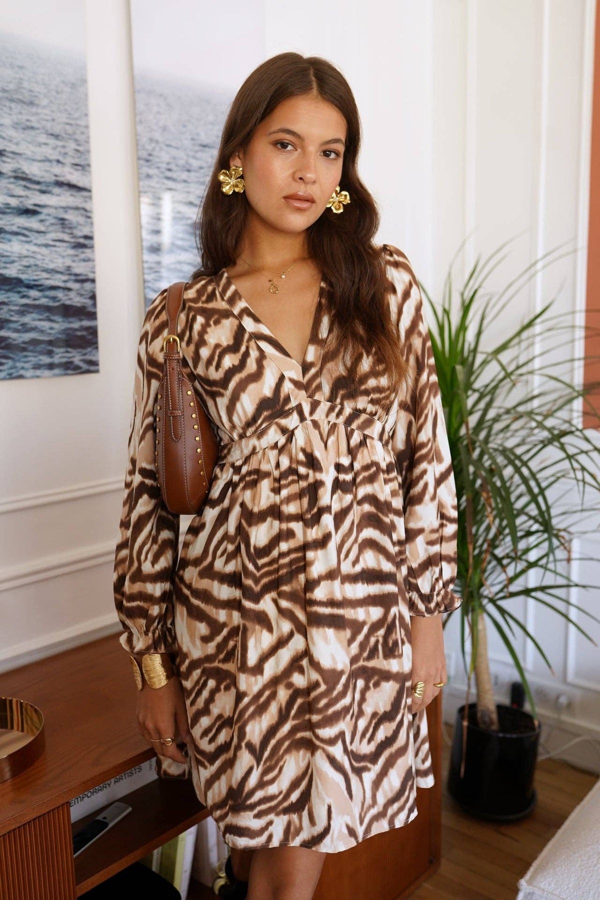 Robe Cassian: Beige