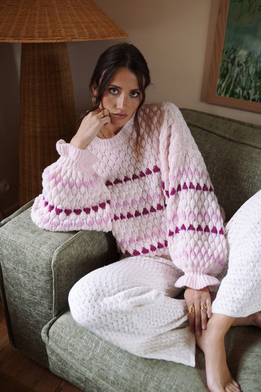 Maille Amance: Rose / Taille-unique