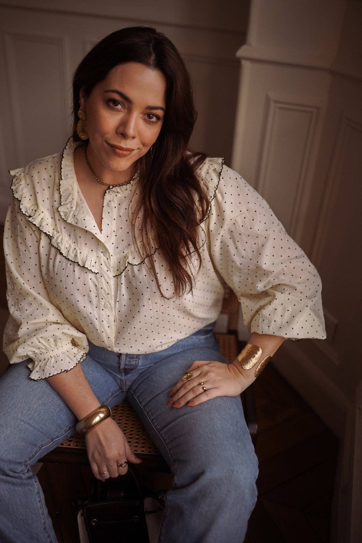 Chemise Evan: Blanc