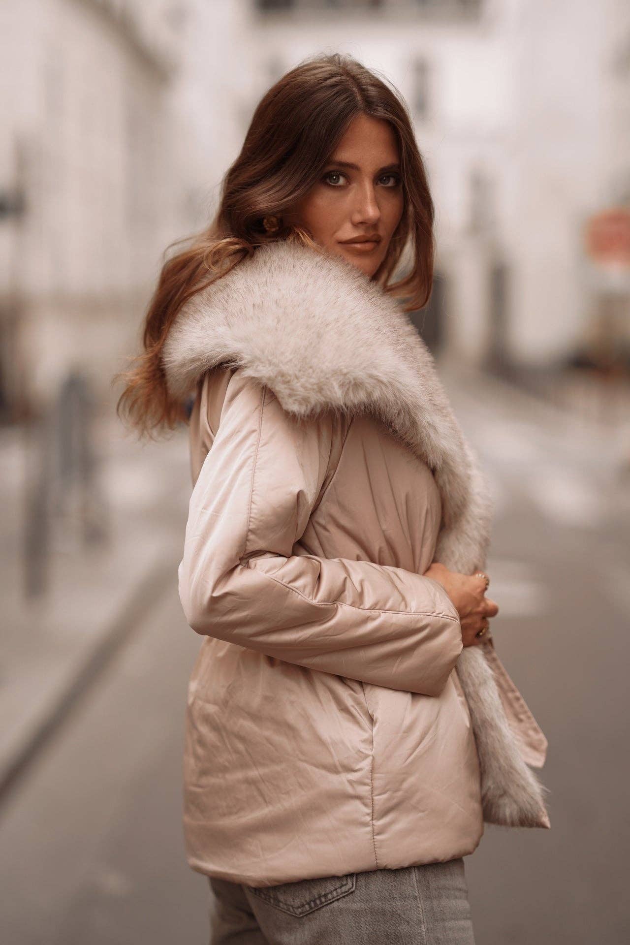 Manteau Césaria: Beige / M/L