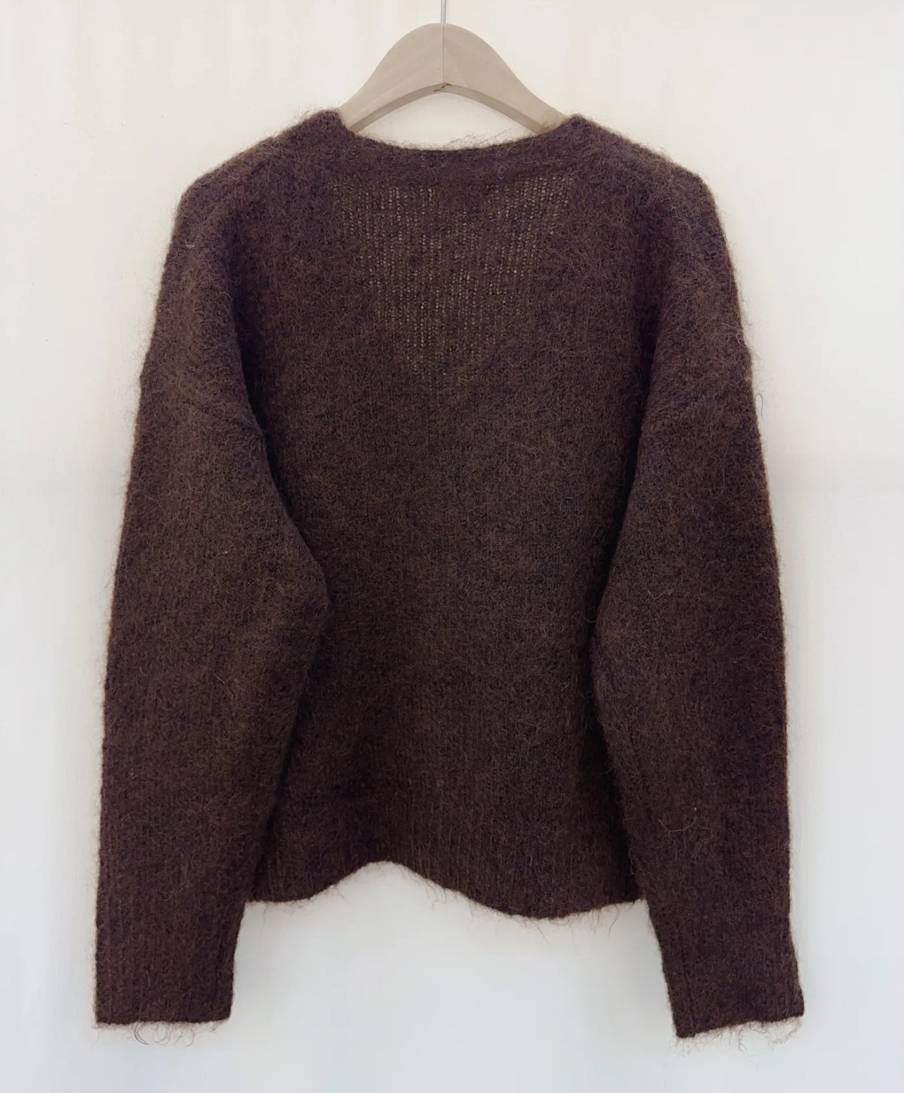 Gilet Moelleux Chocolat à Boutons Cœurs Dorés – Lili & Lala