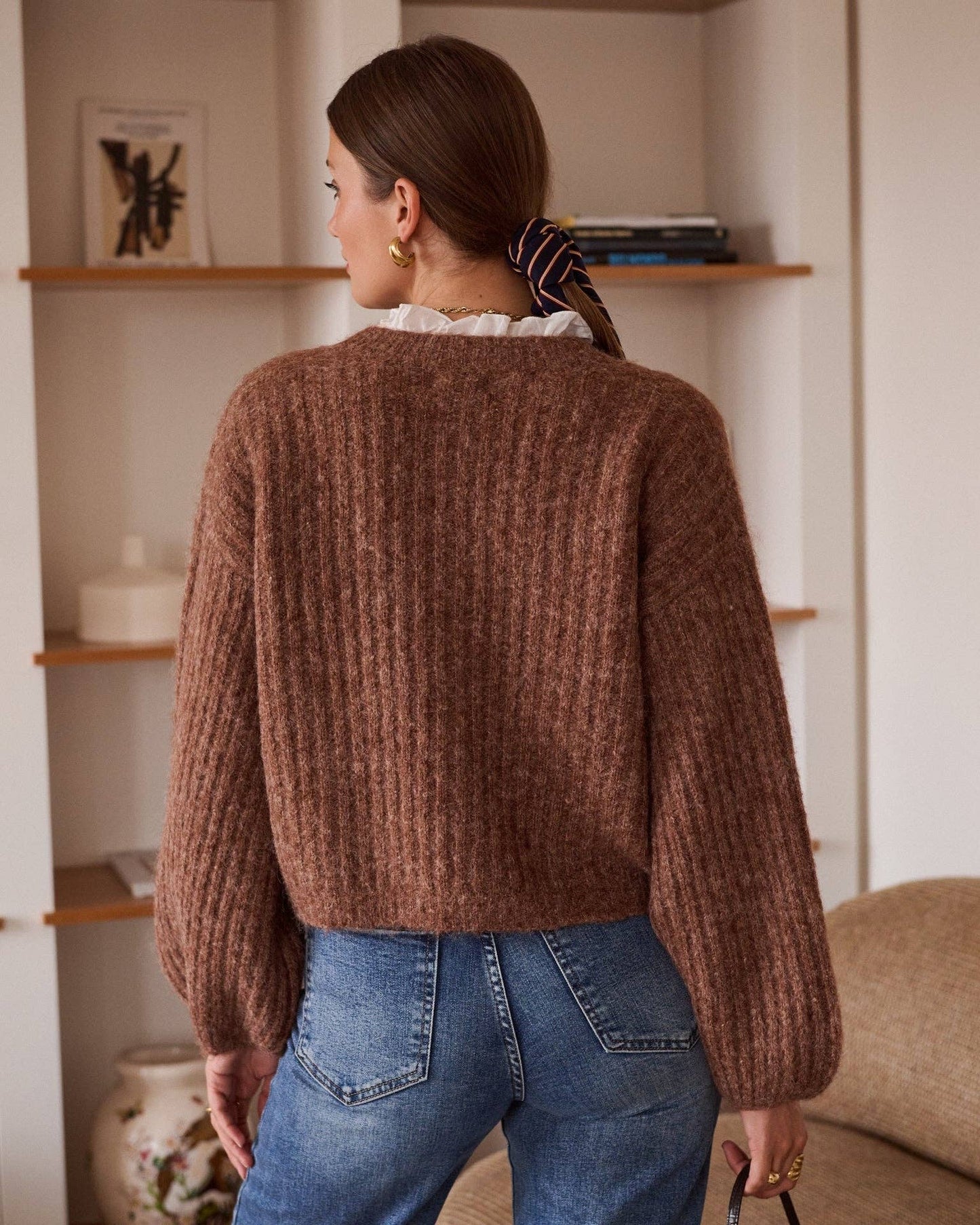Gilet Mathéo: Marron / TU