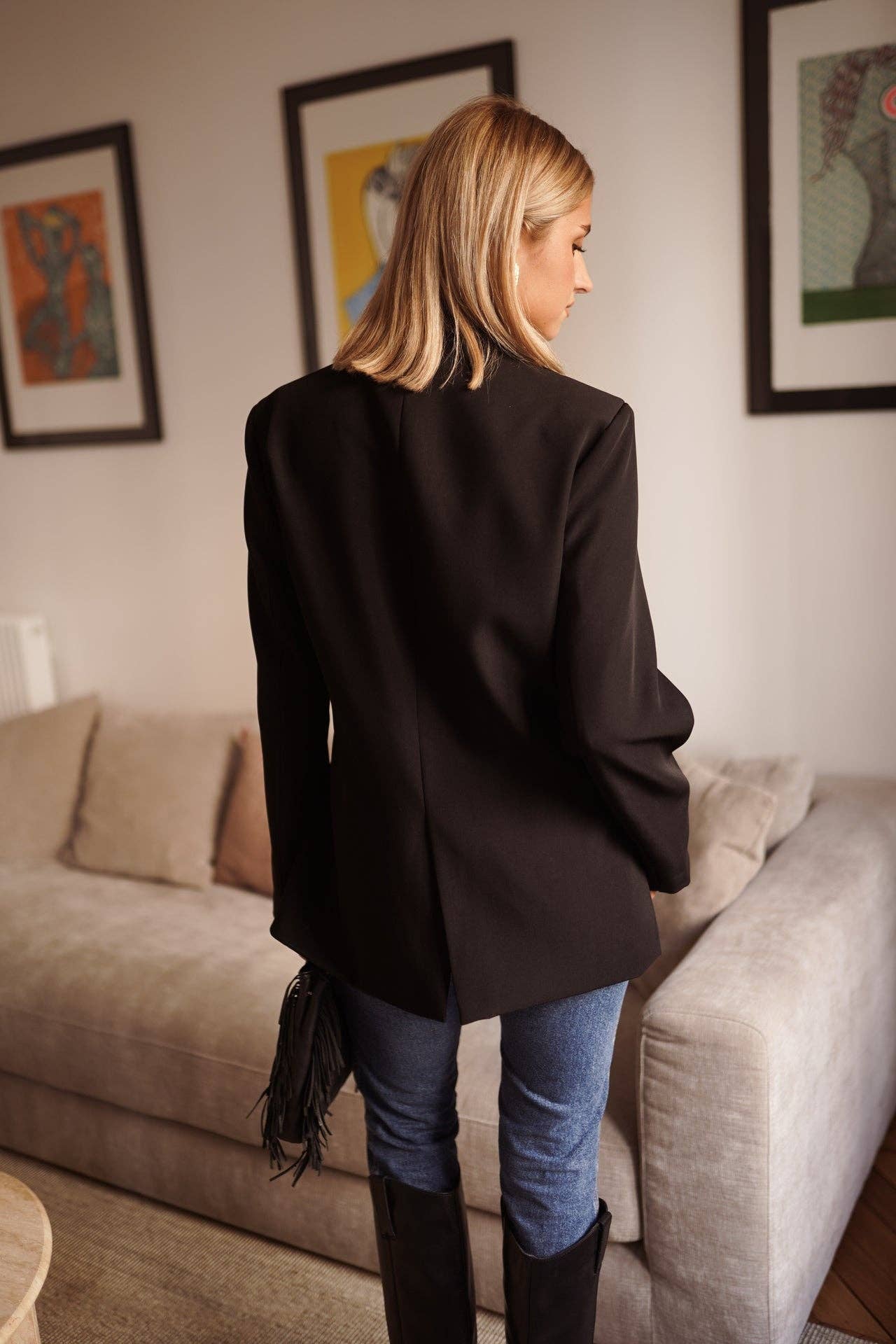 Blazer Scott: Noir / M/L