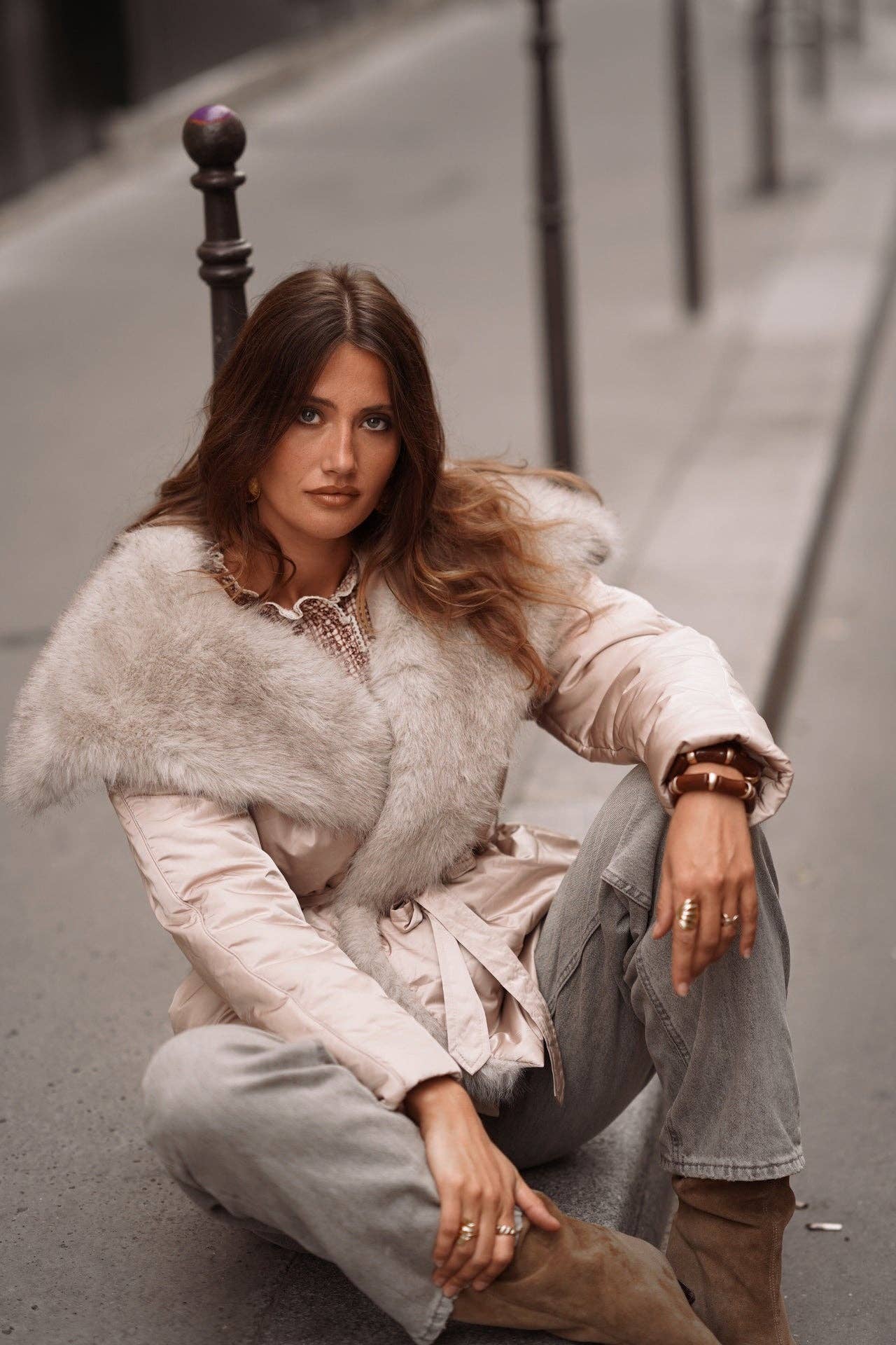 Manteau Césaria: Beige / M/L