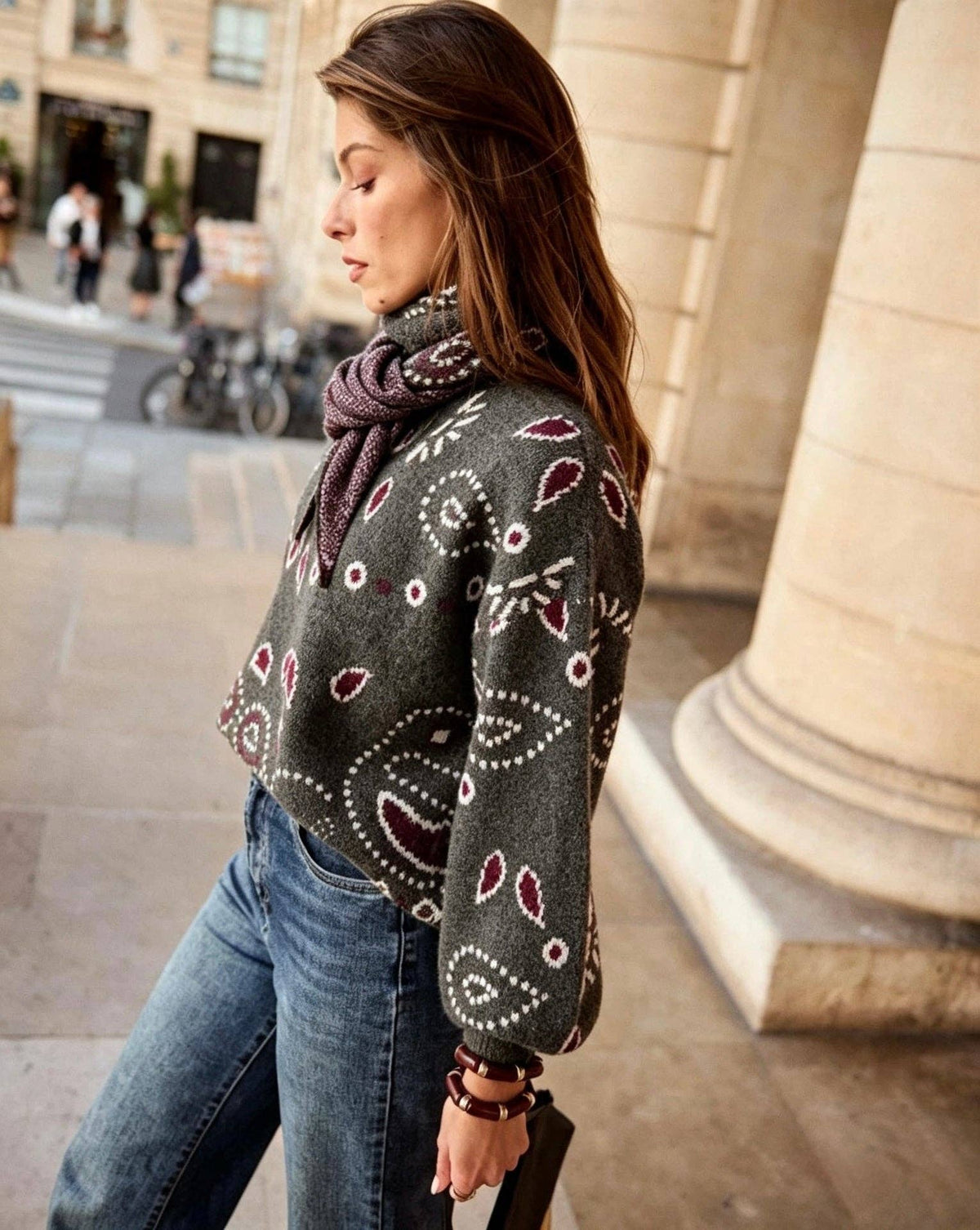 Pull Pearl: Gris / TU